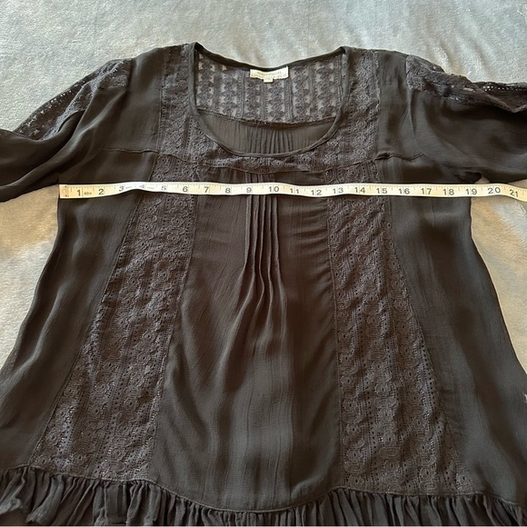 World Market Sheer Lace Ruffle Swim Coverup - Picture 10 of 10